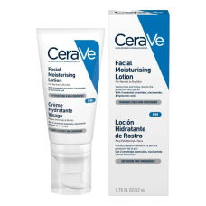 Cerave PM Facial Moisturising Lotion - Normal to Dry Skin 52ml