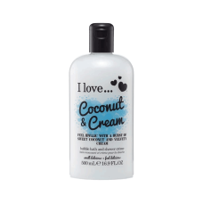 I LOVE BUBBLE BATH & SHOWER CREAM COCONUT & CREAM