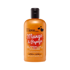 I LOVE BUBBLE BATH & SHOWER CREAM MANGO & PAPAYA 