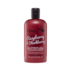 I LOVE BUBBLE BATH & SHOWER CREAM RASPBERRY& BLACKBERRY 