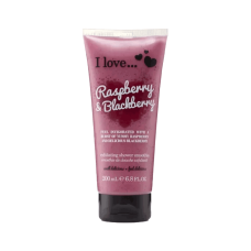 I LOVE EXFOLI SHOWER  SMOOTHIE RASPBERRY-BLACKBERRY 