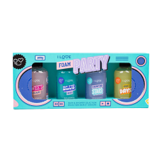I LOVE FOAM PARTY  4 X 100ML BATH & SHOWER CREAMS