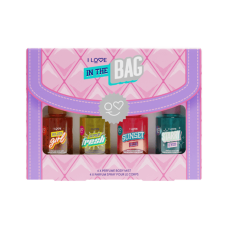 I LOVE IN THE BAG  4 X 100ML PERFUME BODY MISTS