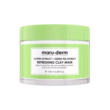 Maruderm Coffee Extract + Green Tea Extract Refreshing Clay Mask 