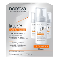 Noreva Iklen+ Pure C Reverse Serum booster Anti-Age 3 Flacons *8ml