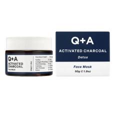 Q+A ACTIVATED CHARCOAL FACE MASK 50 G