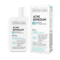 Bielenda Acne Remedium SPF50+ Light Moisturizing Cream Bielenda Acne Remedium SPF50+ Light Moisturizing Cream